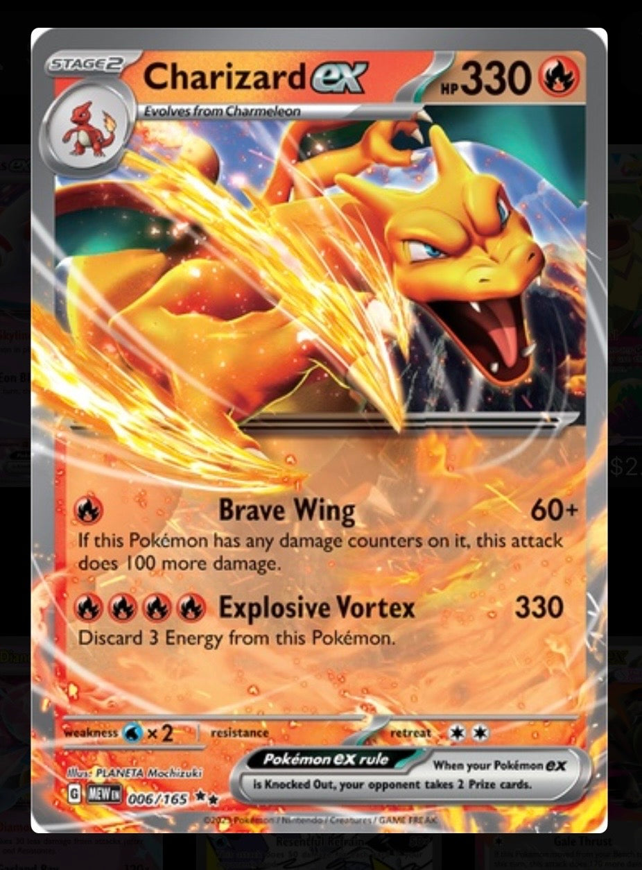 Charizard ex - 151 #006