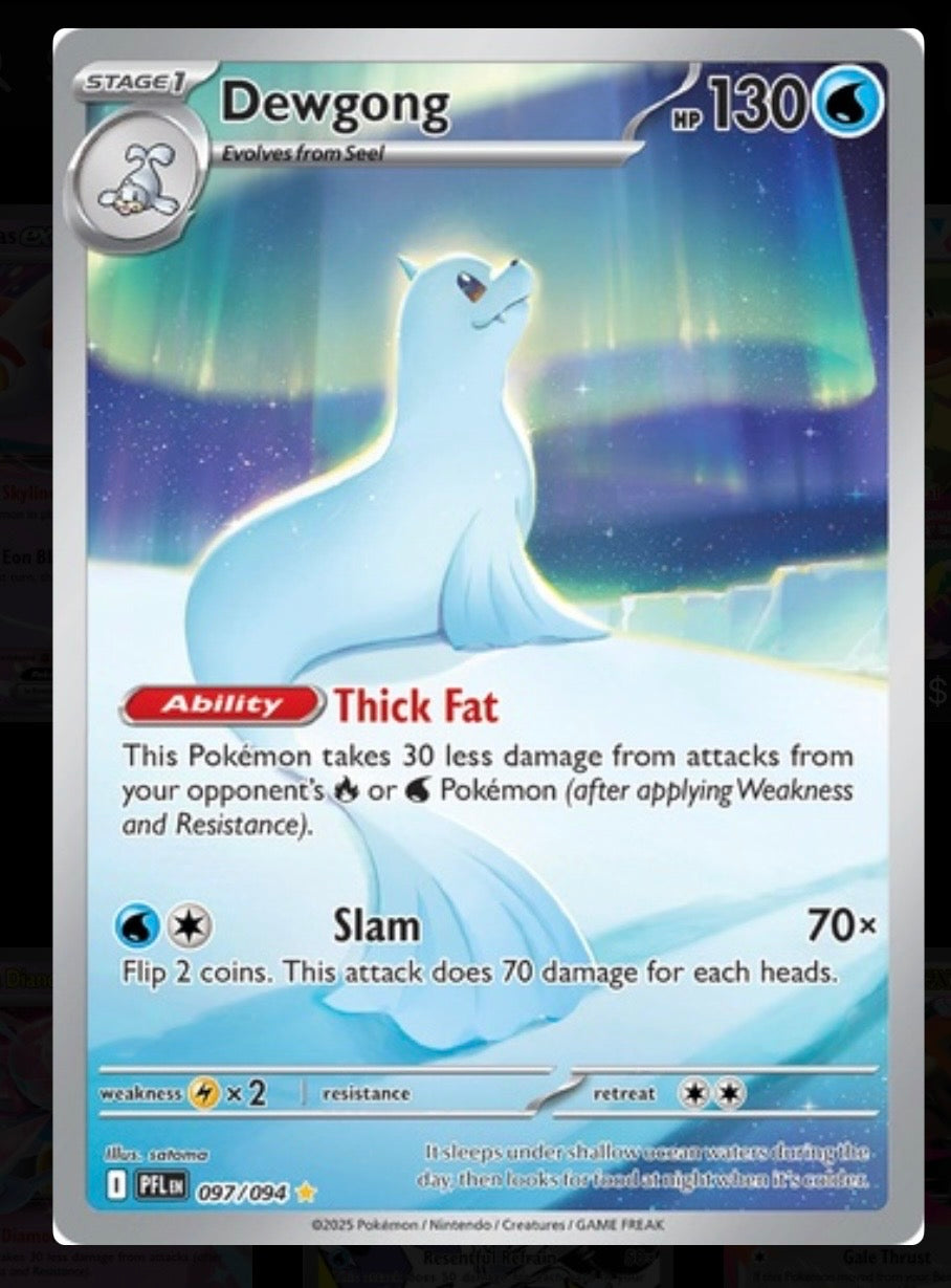 Dewgong - Phantasmal Flames #097