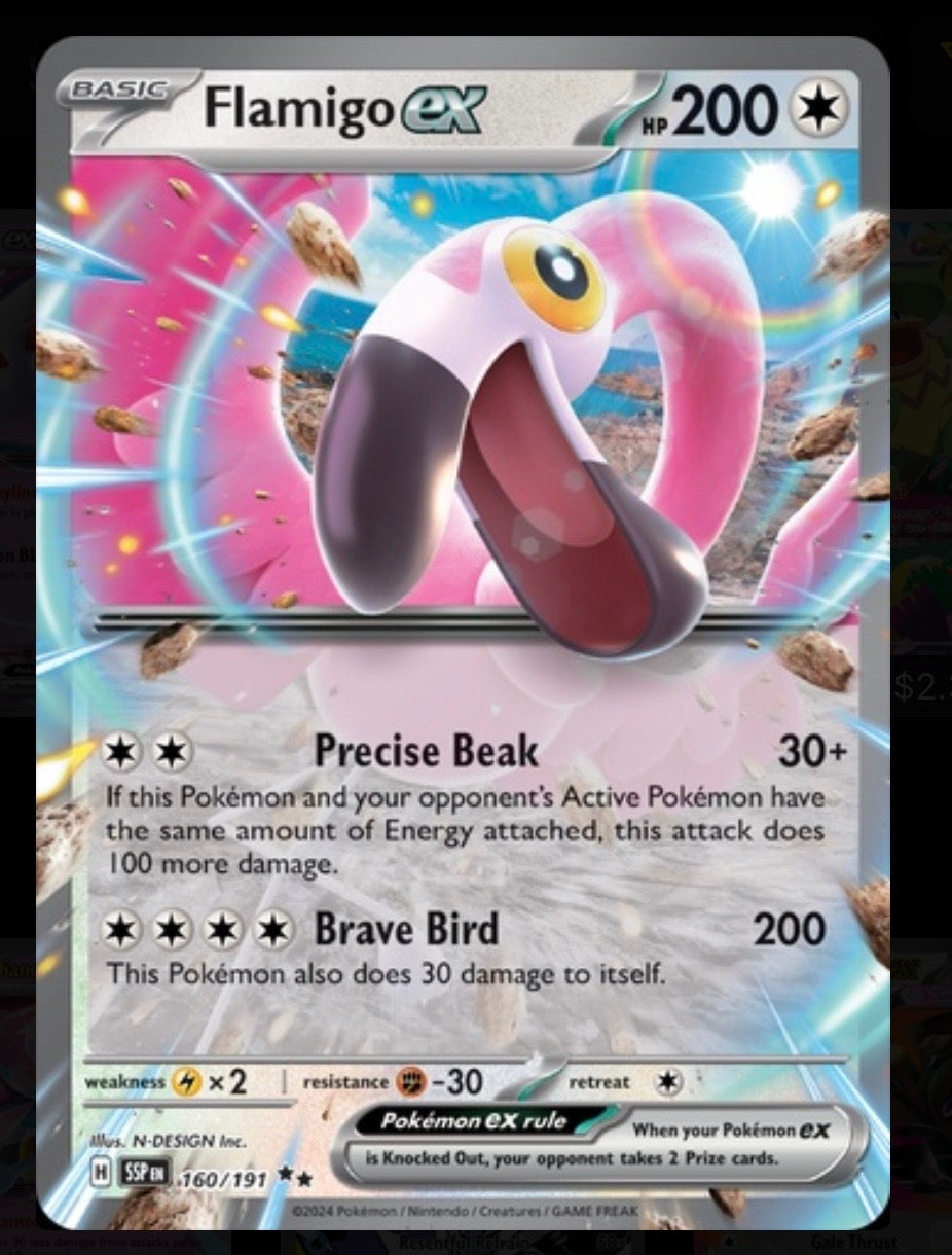 Flamigo ex - Surging Sparks #160/191