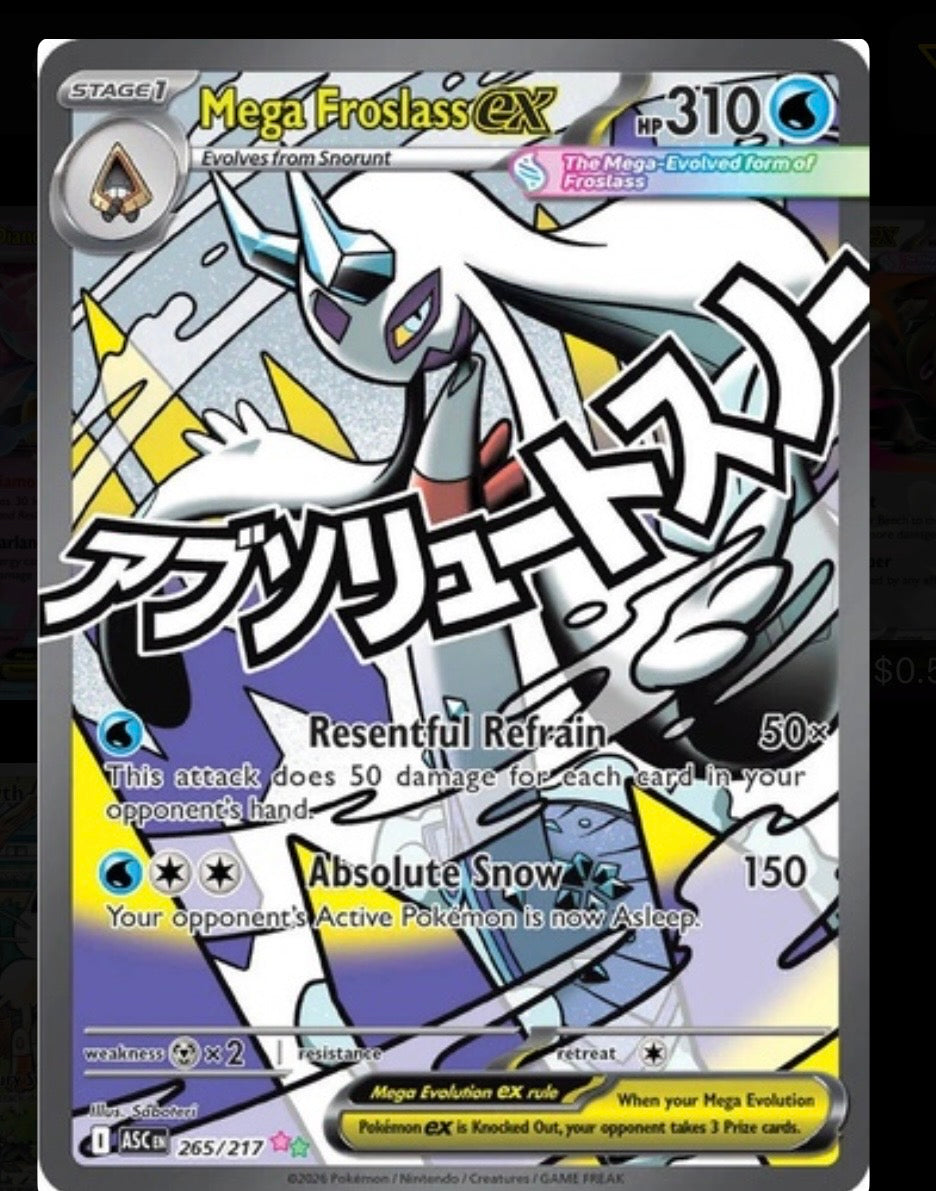 Mega Froslass ex - Ascended Heroes #265