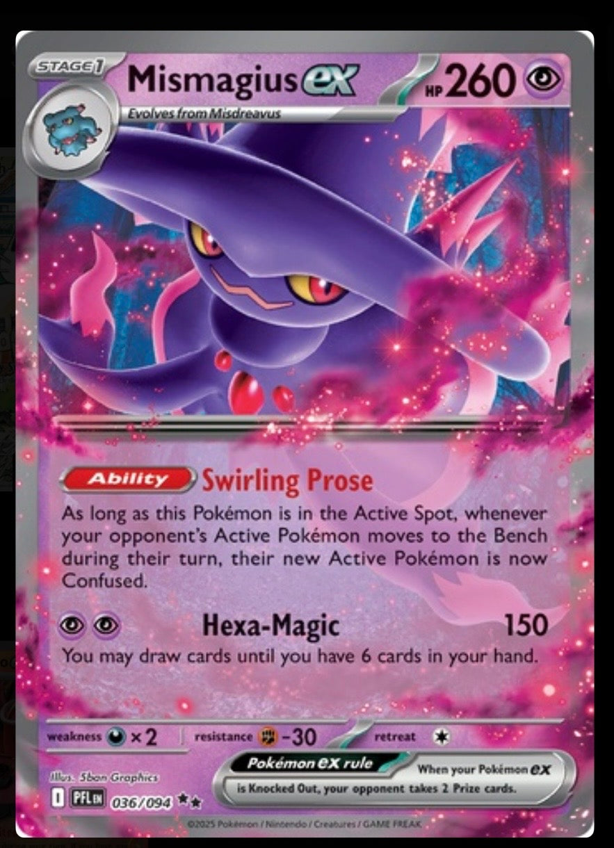 Mismagius ex - Phantasmal Flames #036