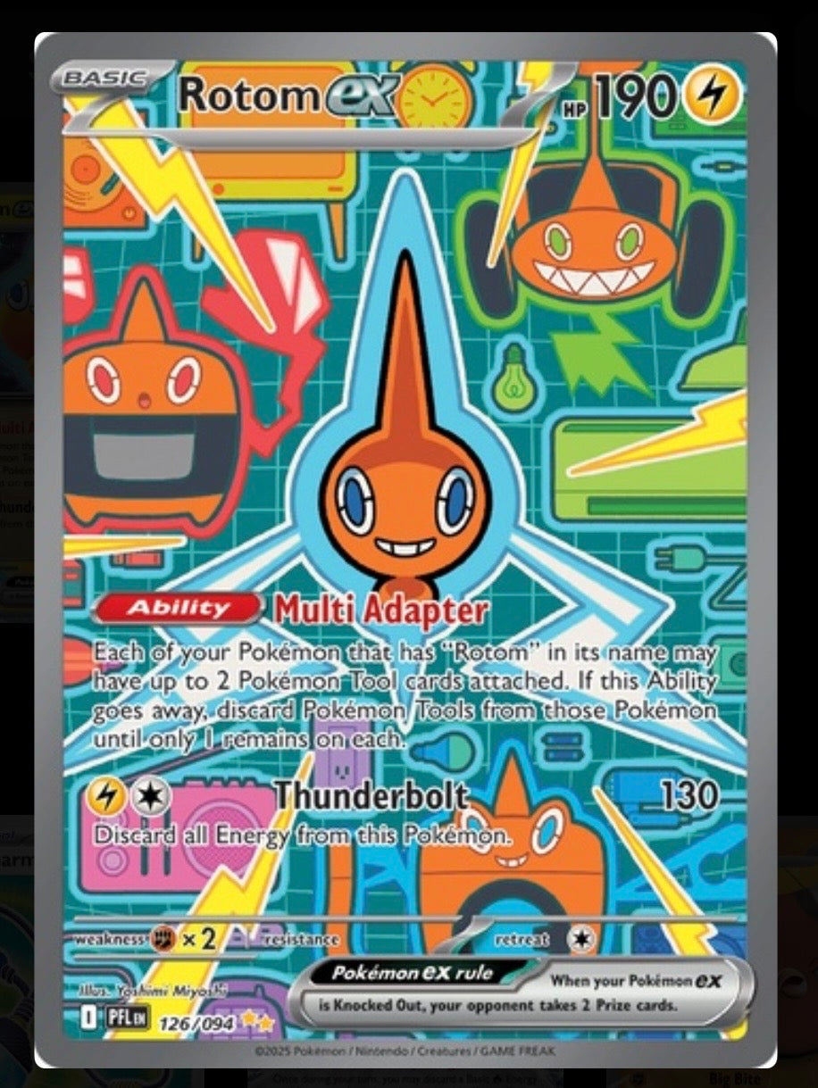 Rotom ex - Phantasmal Flames #126