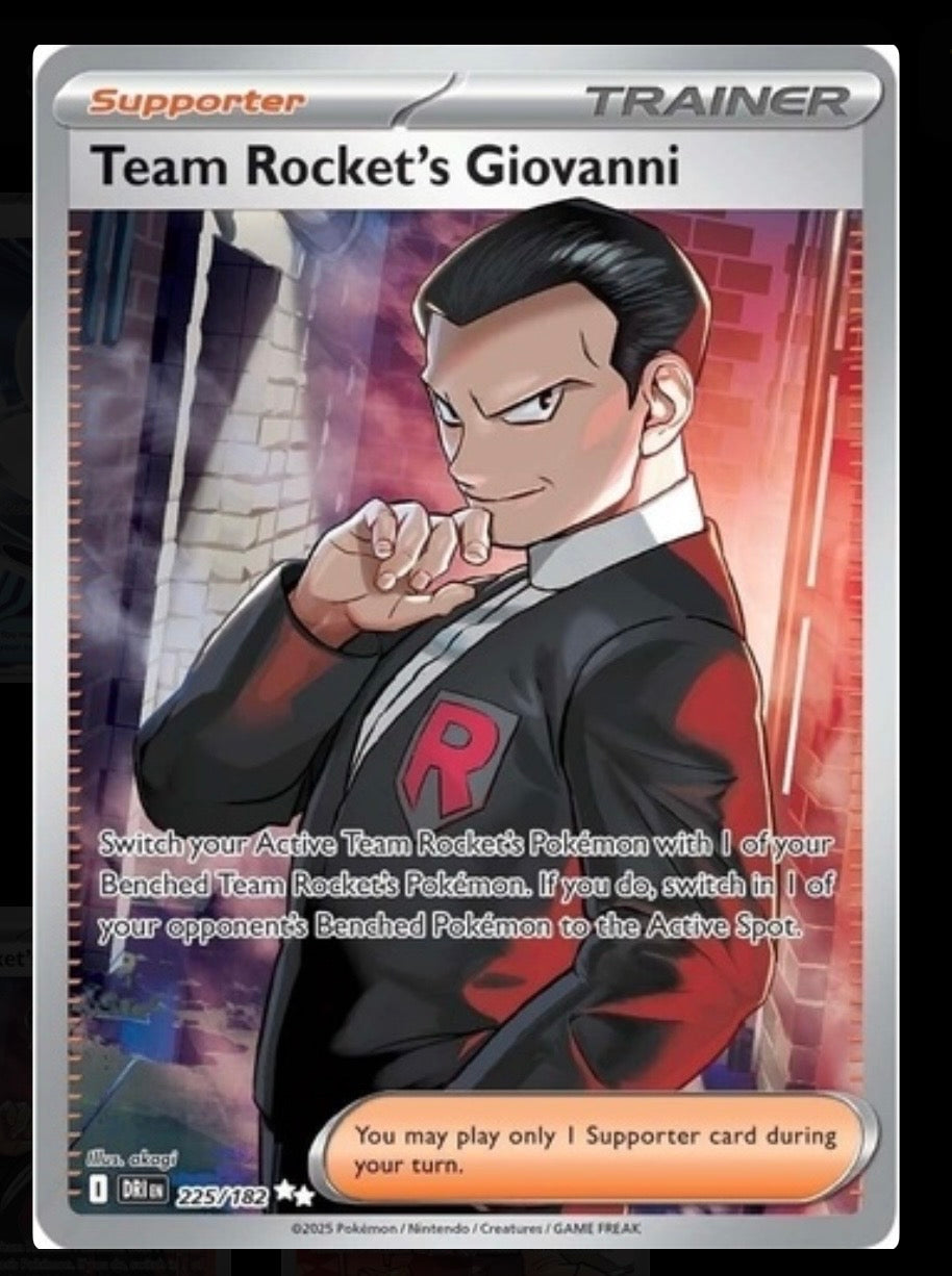 Team Rocket’s Giovanni - Destined Rivals #225